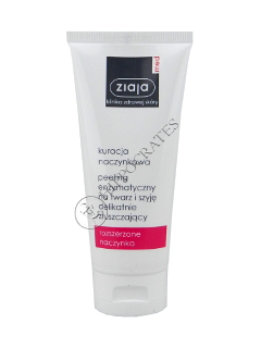 Ziaja Med Capil. Dilatate peeling cu enzime 75 ml Mască 1 comp