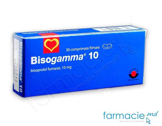 Bisogamma 10 10 mg comprimate filmate