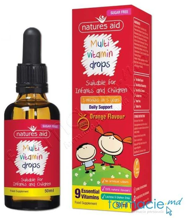Nature's Aid Multivitamin 50 ml