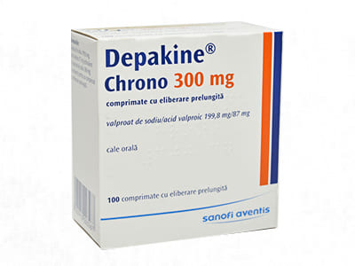 Depakine Chrono 300 mg 300 mg comprimate cu eliberare prelungită