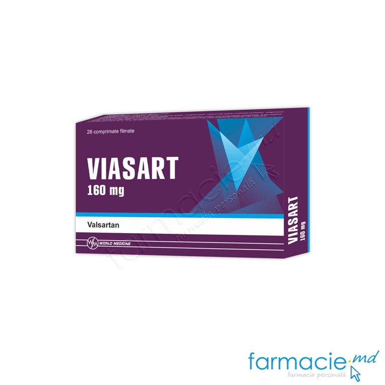 Viasart 160 mg comprimate filmate