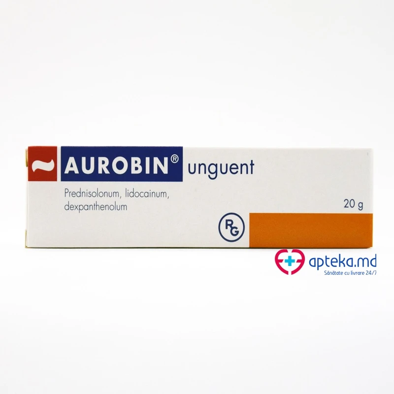 Aurobin 2 mg/20 mg/20 mg/g / 20 g unguent