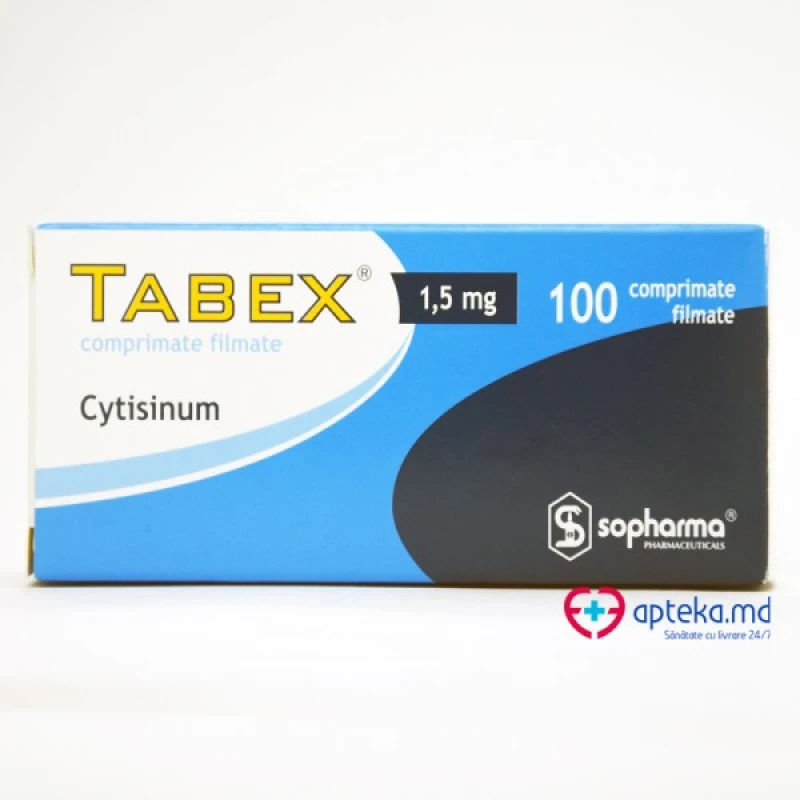 Tabex 1,5 mg comprimate filmate