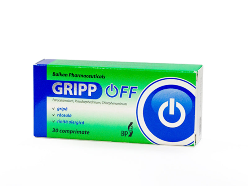 Gripp Off 251 mg/61,2 mg/2,54 mg comprimate