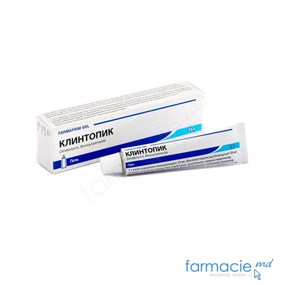 Klyntopic 10 mg/50 mg/g / 15 g gel