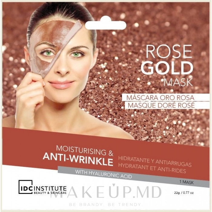 IDC Institute Увлажняющая маска против морщин IDC Institute Rose Gold Mask 22 g