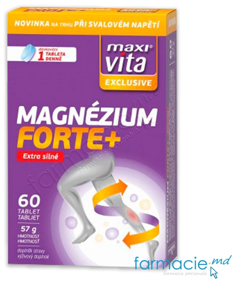 MaxiVita Multivitamin + Magneziu+Vit.B+Vit.C N60