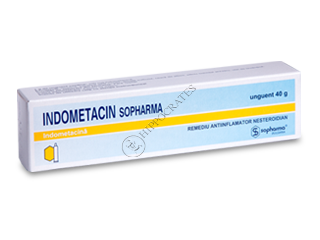 Indometacin SPH 100 mg/g / 40 g unguent