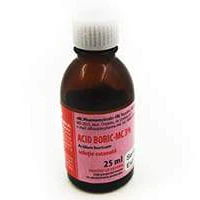 Acid boric soluție 3% 25 мл (борный спирт)