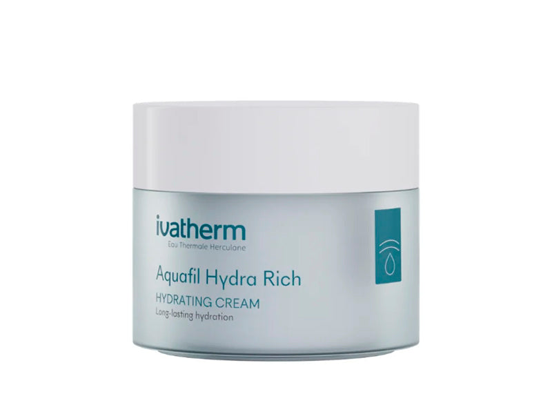 Ivatherm Aquafil Rich hidratanta p/u piele uscata deshidratata 5 Cremă 50 ml