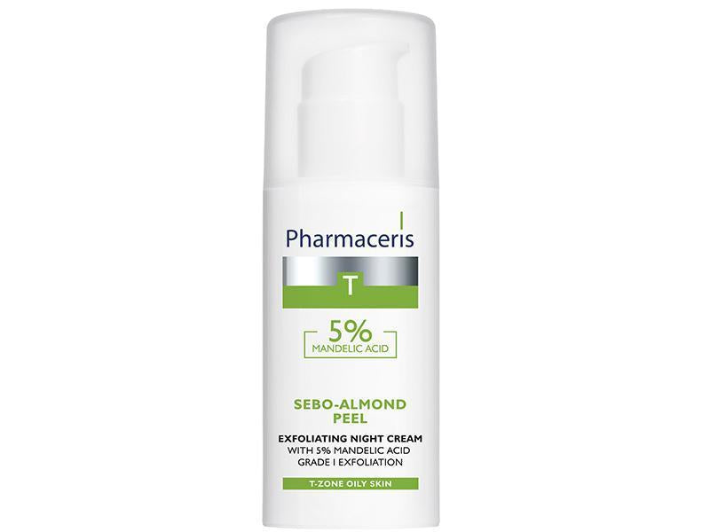 Dr Irena Eris Pharmaceris Pharmaceris T Sebo-Almond Peel 5% exfolianta de noapte Cremă 50 ml