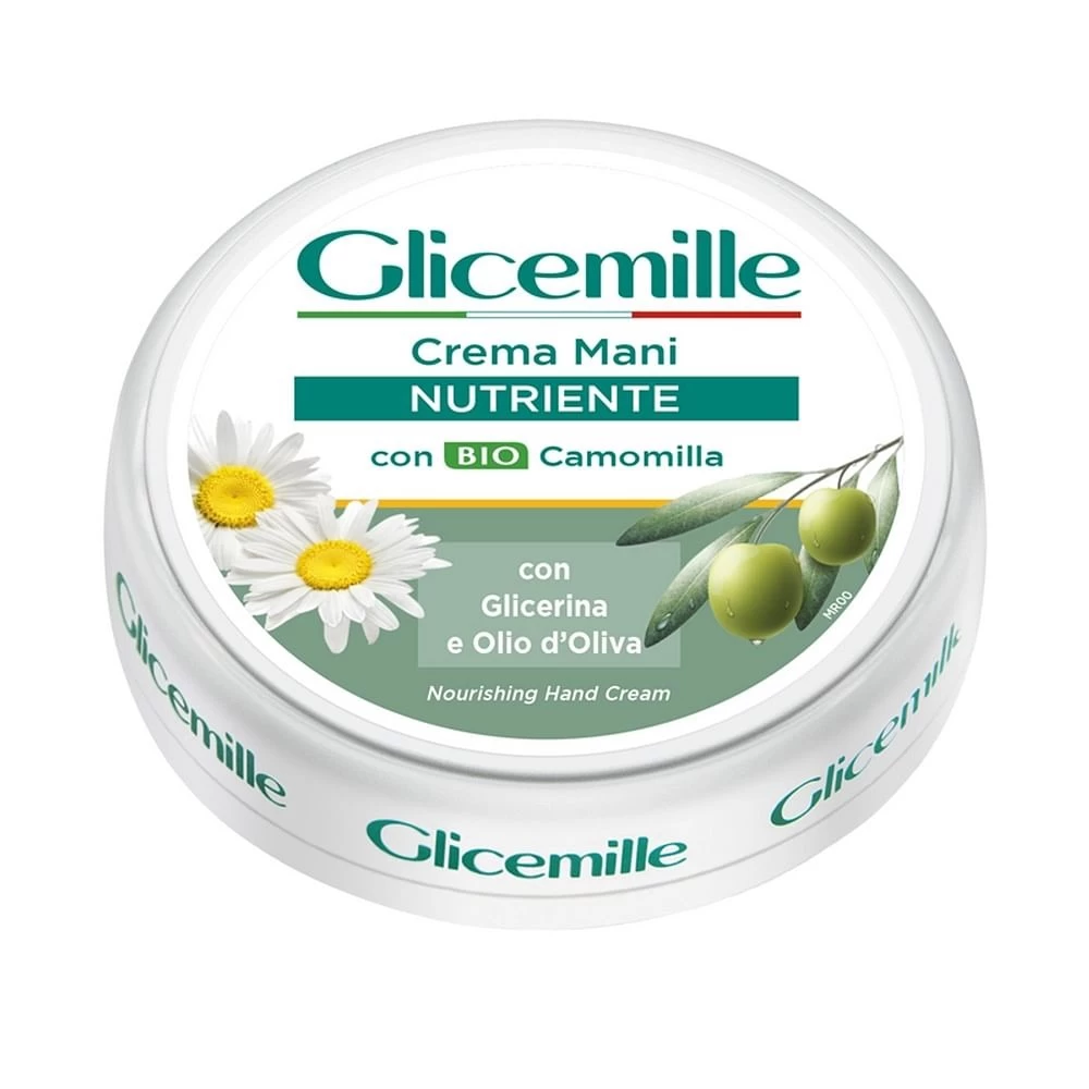 Crema hranitoare de maini Glicemille cu glicerina, musetel si ulei de Masline, 100 ml