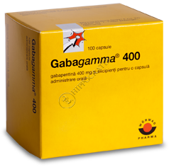 Gabagamma 400 400 mg capsule