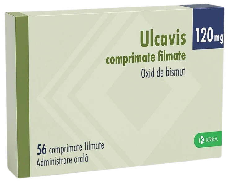 Ulcavis 120 mg comprimate filmate
