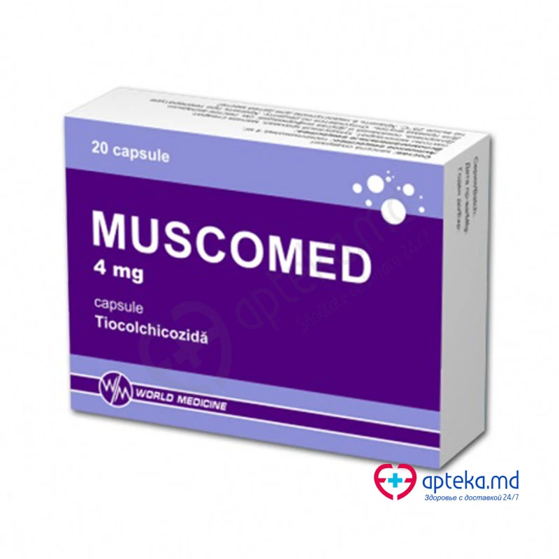Muscomed 4 mg capsule