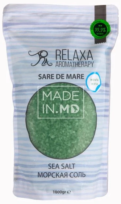 Sare de mare Relaxa Menta 1 kg