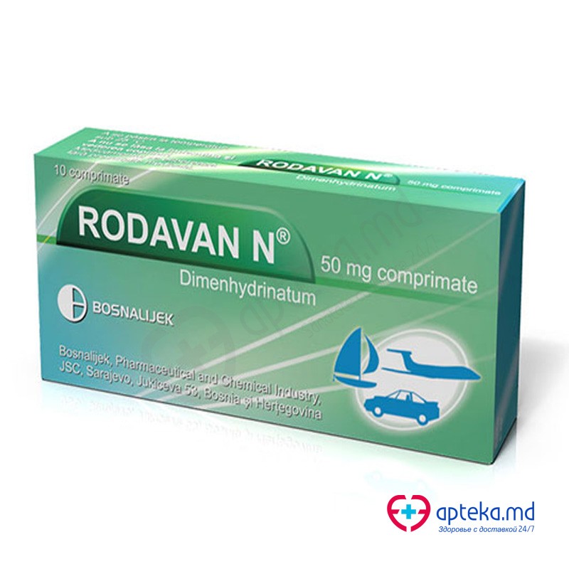 Rodavan N 50 mg comprimate