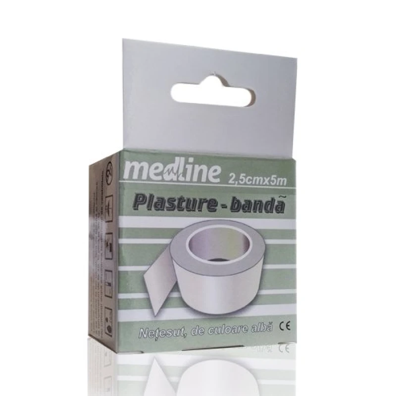 Emplastru din material netesut 2.5cm×5m