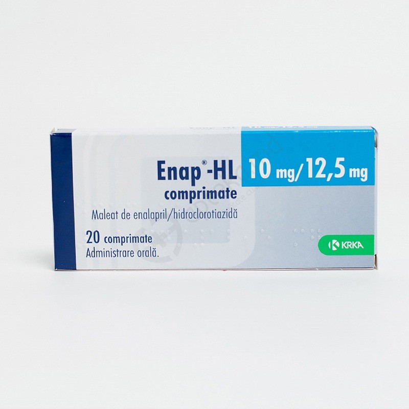 Enap-HL 10 mg/12,5 mg comprimate