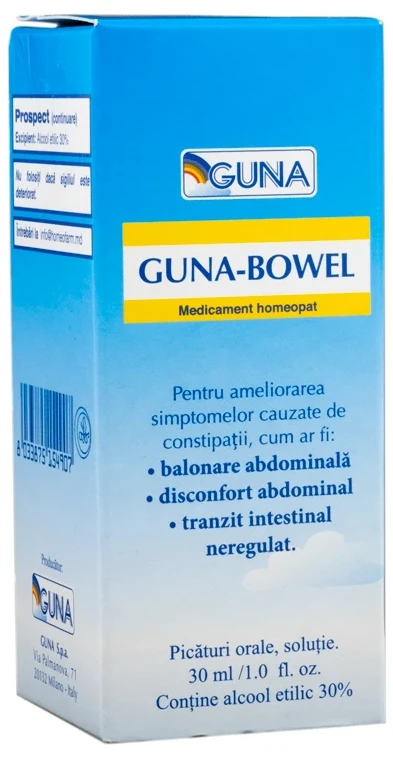 Guna-Bowel 30 ml picături orale homeopate