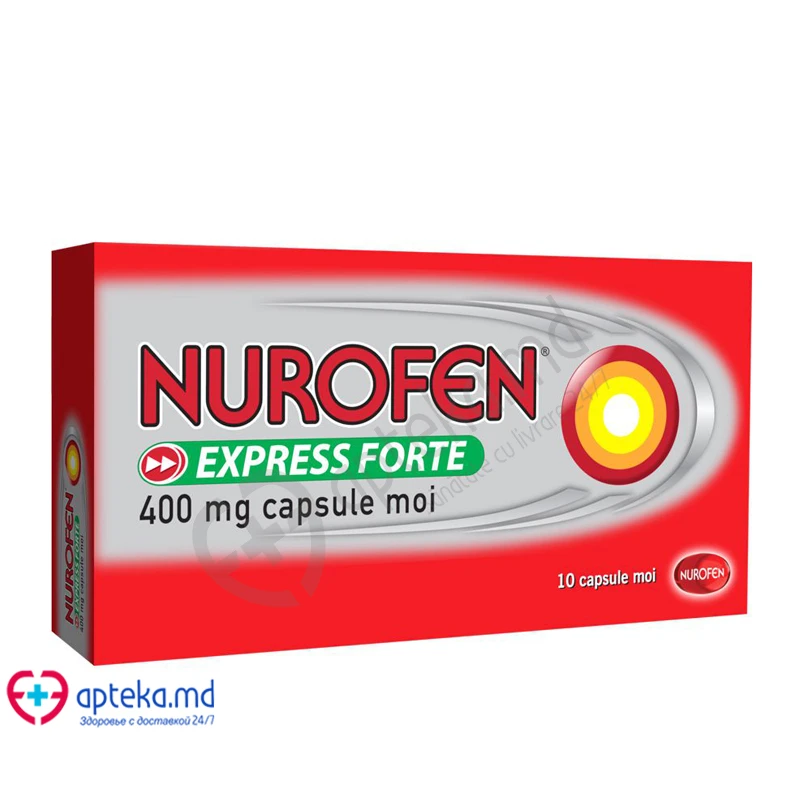 Nurofen Express Forte 400 mg capsule moi
