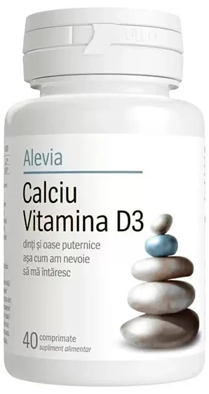 Alevia Multivitamin + Calciu+Vit.A+Vit.D N40