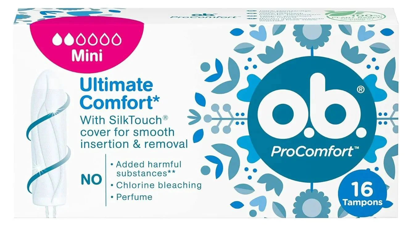 o.b. Tampoane OB Pro Comfort Mini, 16 buc.