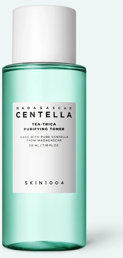 Toner purificator cu 12% apă de arbore de ceai Skin1004 Madagascar Centella Tea-Trica Purifying Toner 210ml