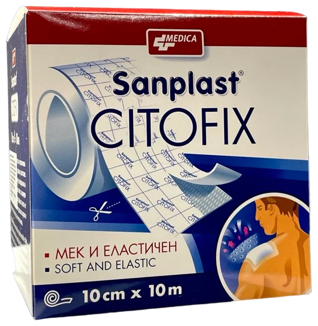 Emplastru Sanplast Citofix 10 cm x 10 m N1