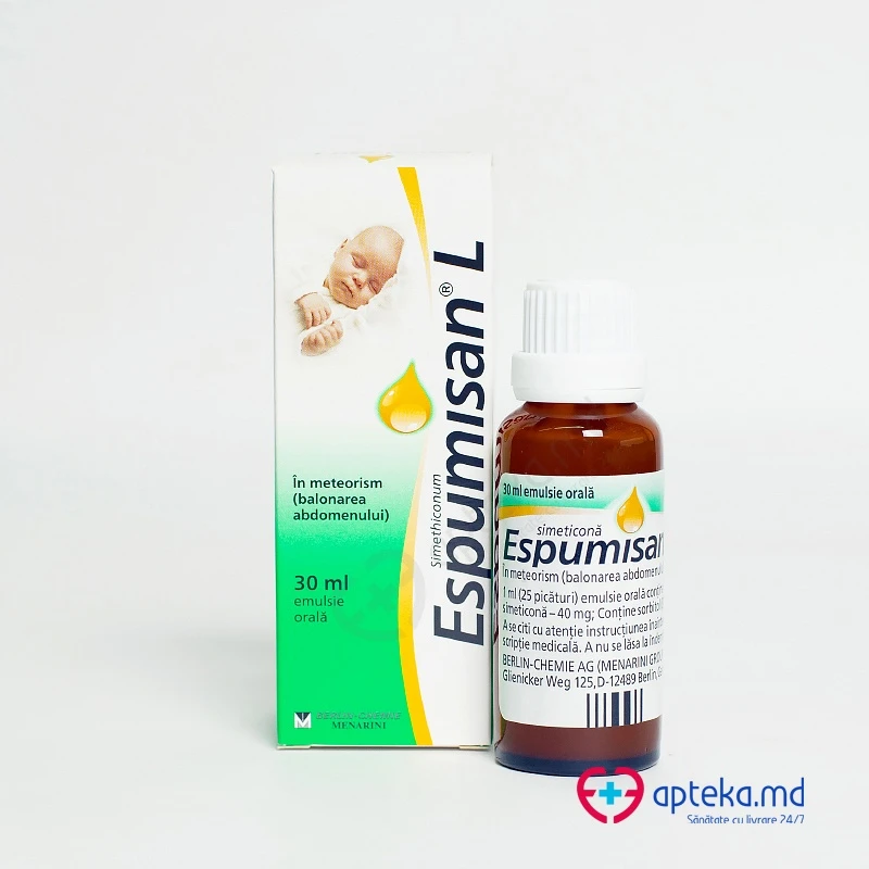 Espumisan L 40 mg/ml / 30 ml picături orale, emulsie