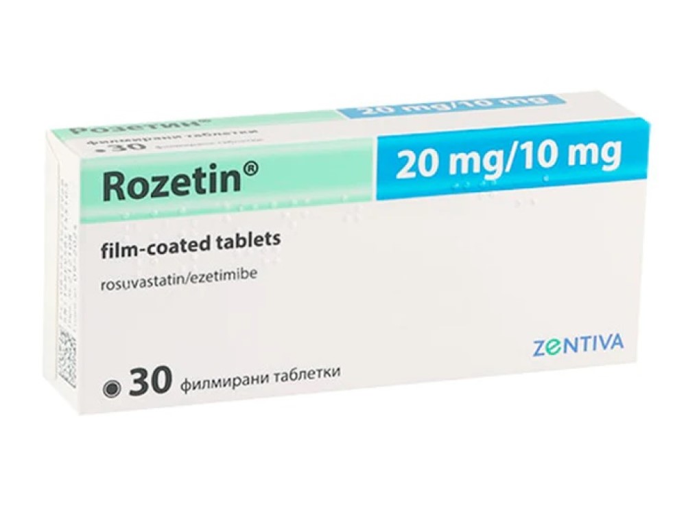 Rozetin 20 mg/10 mg comprimate filmate
