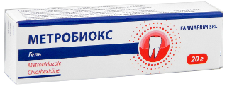 Metrobiox 10 mg/0,5 mg/g / 20 g gel gingival