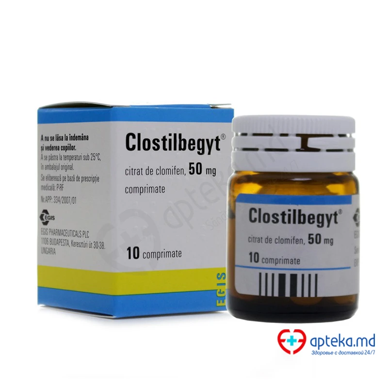 Clostilbegyt 50 mg comprimate