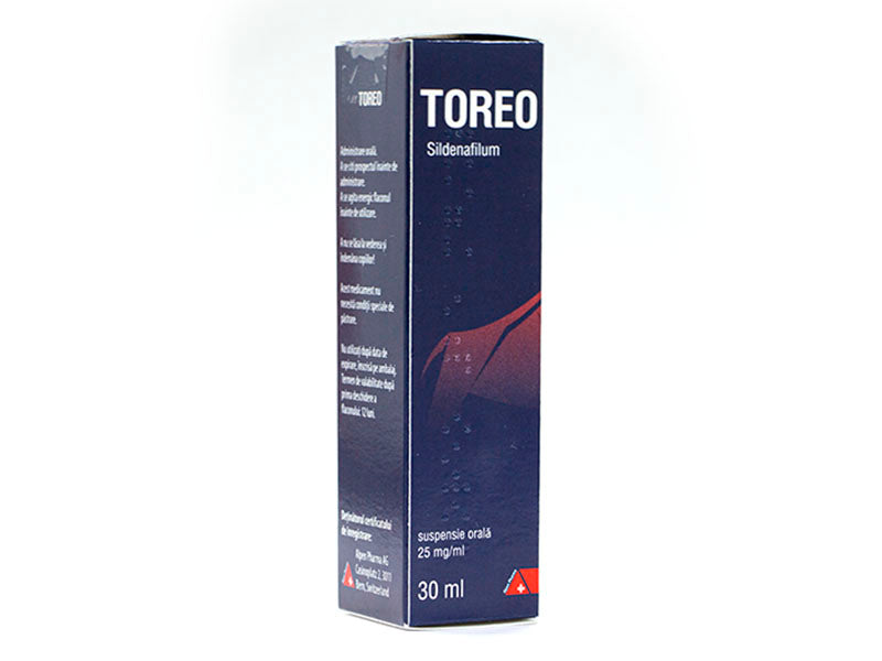 Toreo 25 mg/ml / 30 ml suspensie orală