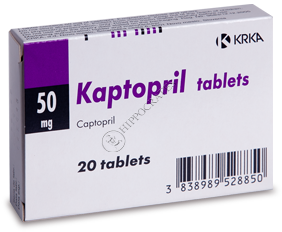 Captopril 50 mg comprimate
