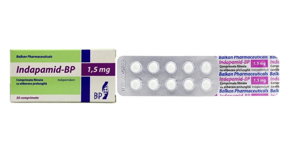 Indapamid-BP 1,5 mg comprimate filmate cu eliberare prelungită