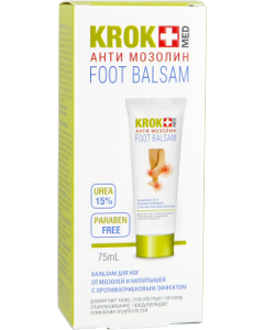 Fitobiotehnologhii KROK MED Аnti mozolin impotriva bataturilor 75 ml Balsam 1 comp