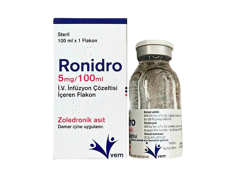 Aclasta 5 mg/100 ml soluţie perfuzabilă