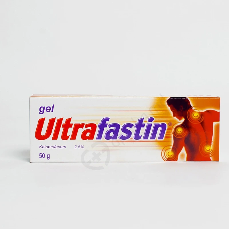 Ultrafastin 25 mg/g / 50 g gel