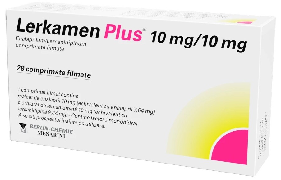 Lerkamen Plus 10 mg/10 mg comprimate filmate