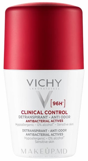 Vichy Roll-On Clinical Control 96 ore Adultii unisex Deodorant 50 ml