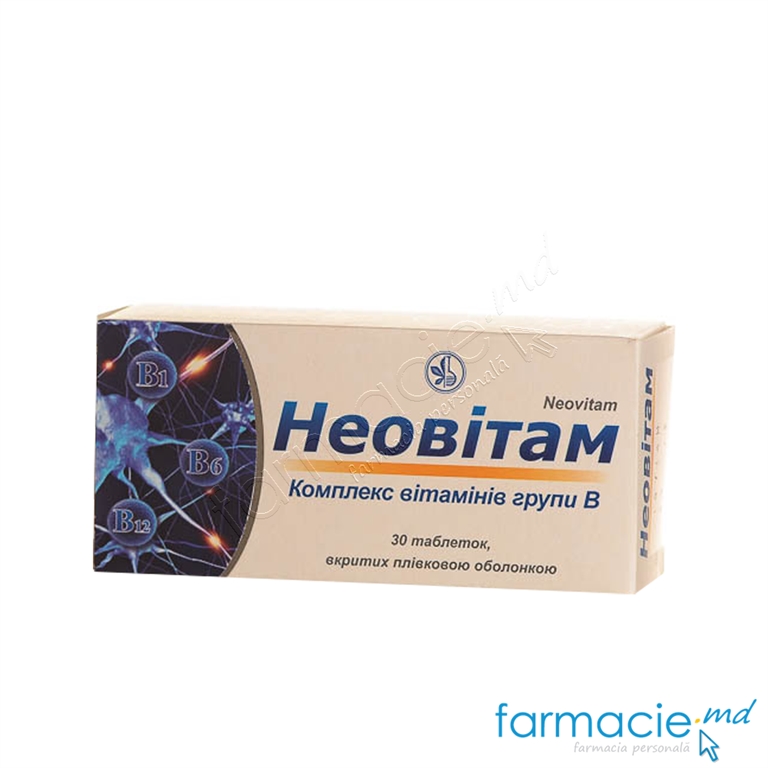 Neovitam 200 mg/100 mg /0.2 mg comprimate filmate
