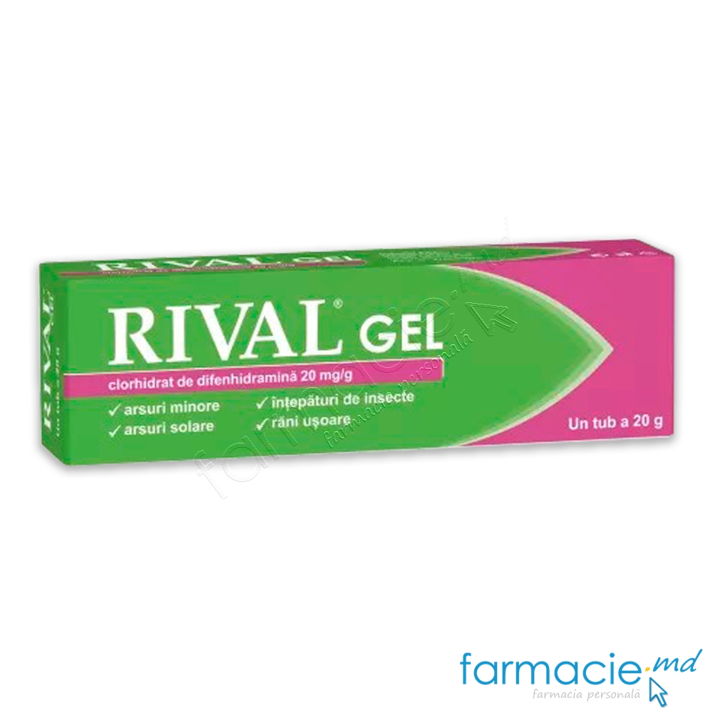 Rival 20 mg/g / 20 g gel