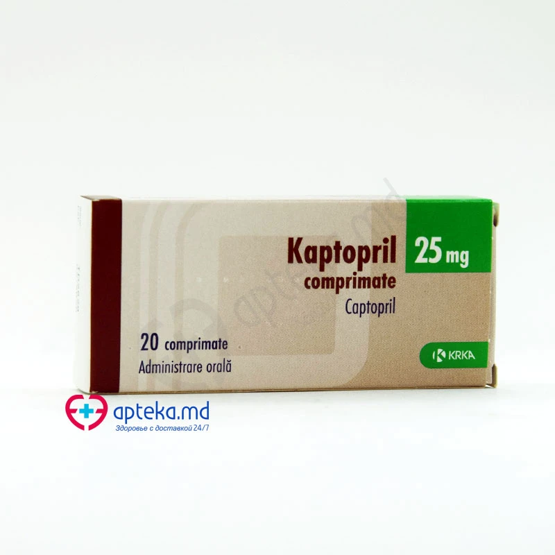 Kaptopril 25 mg comprimate