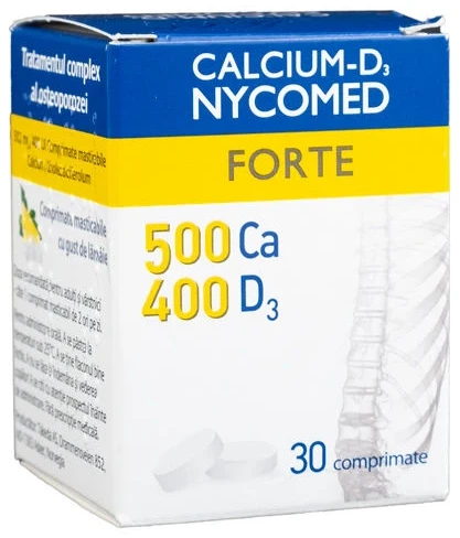 Nycomed Calciu + Vit. D3 500 mg N30