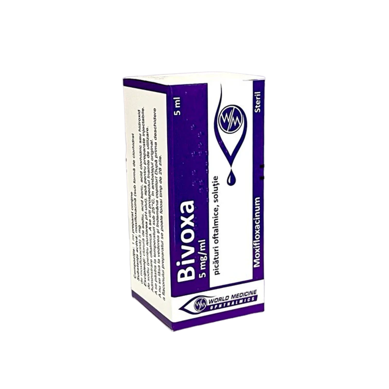 Bivoxa 5 mg/ml / 5 ml picături oftalmice, soluţie