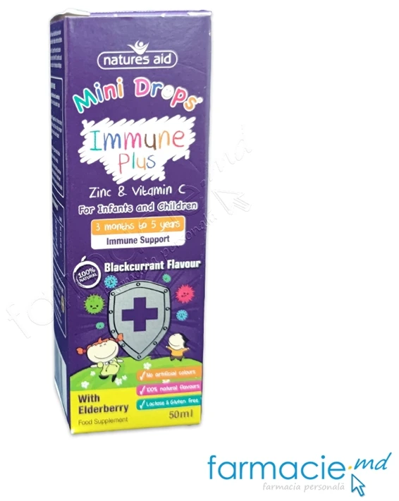 Nature's Aid Vit. C + Zinc 50 ml