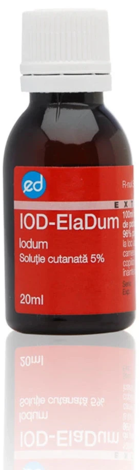 Iod-MC 50 mg/ml / 20 ml soluţie cutanată