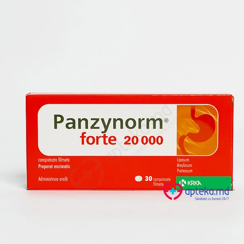Panzynorm forte 20000 20000 UA/12000 UA/900 UA comprimate filmate