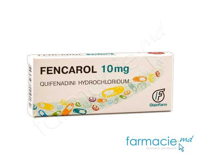 Fencarol 10 mg comprimate
